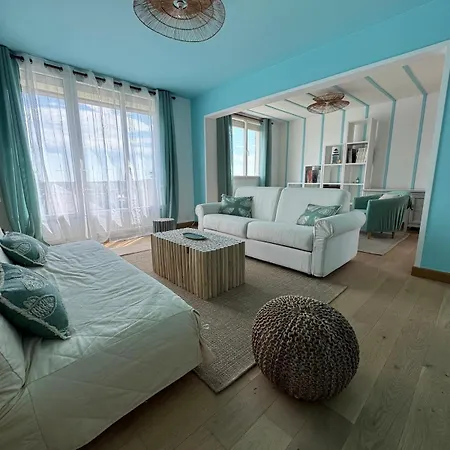 شقة Magnifique Vue Mer, 3 Chambres, Deco Bord De